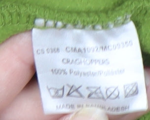 Craghoppers Men's XL Green 1/2 Zip Fleece Sweatshirt