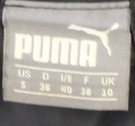 Puma Women's Black Puffer Jacket Size 10 Casual