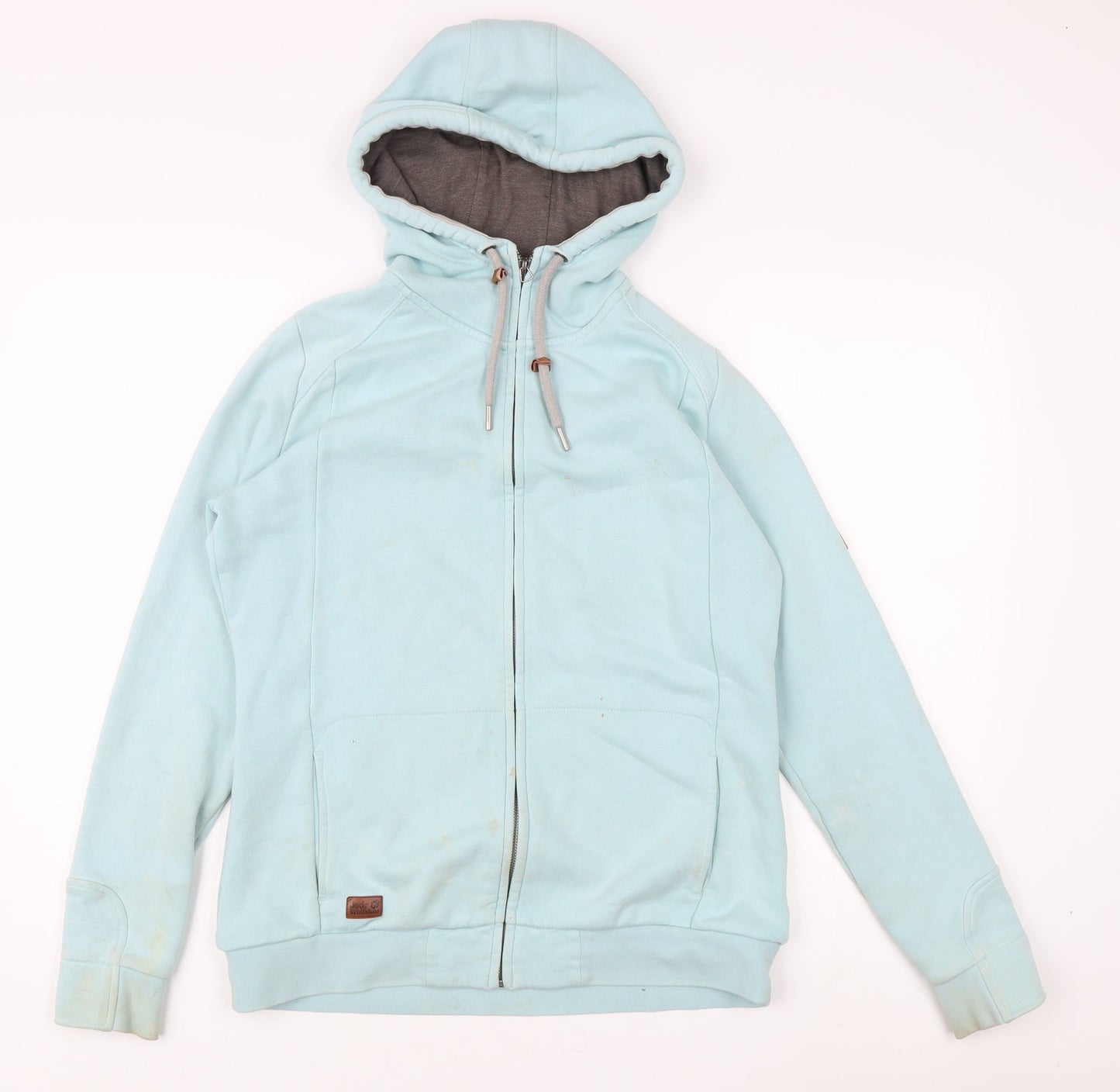 Jack Wolfskin Women's Blue Medium Full Zip Hoodie