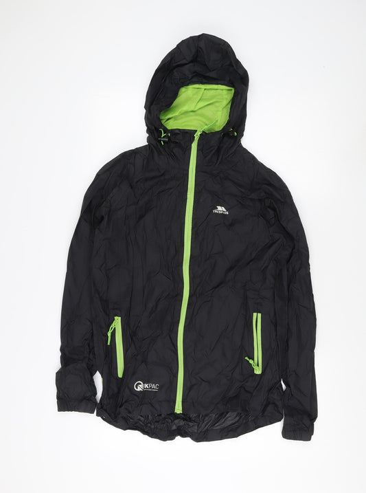 Trespass Men's Black XS Windbreaker Outdoor Jacket