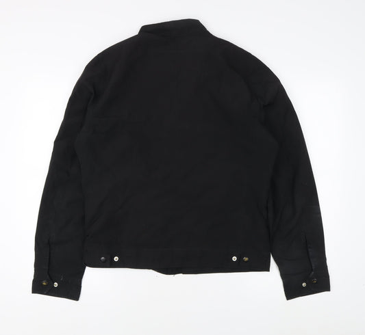 Banana Republic Men's Black Motorcycle Jacket M