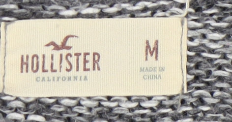 Hollister Women's Grey Knit Pullover Jumper M