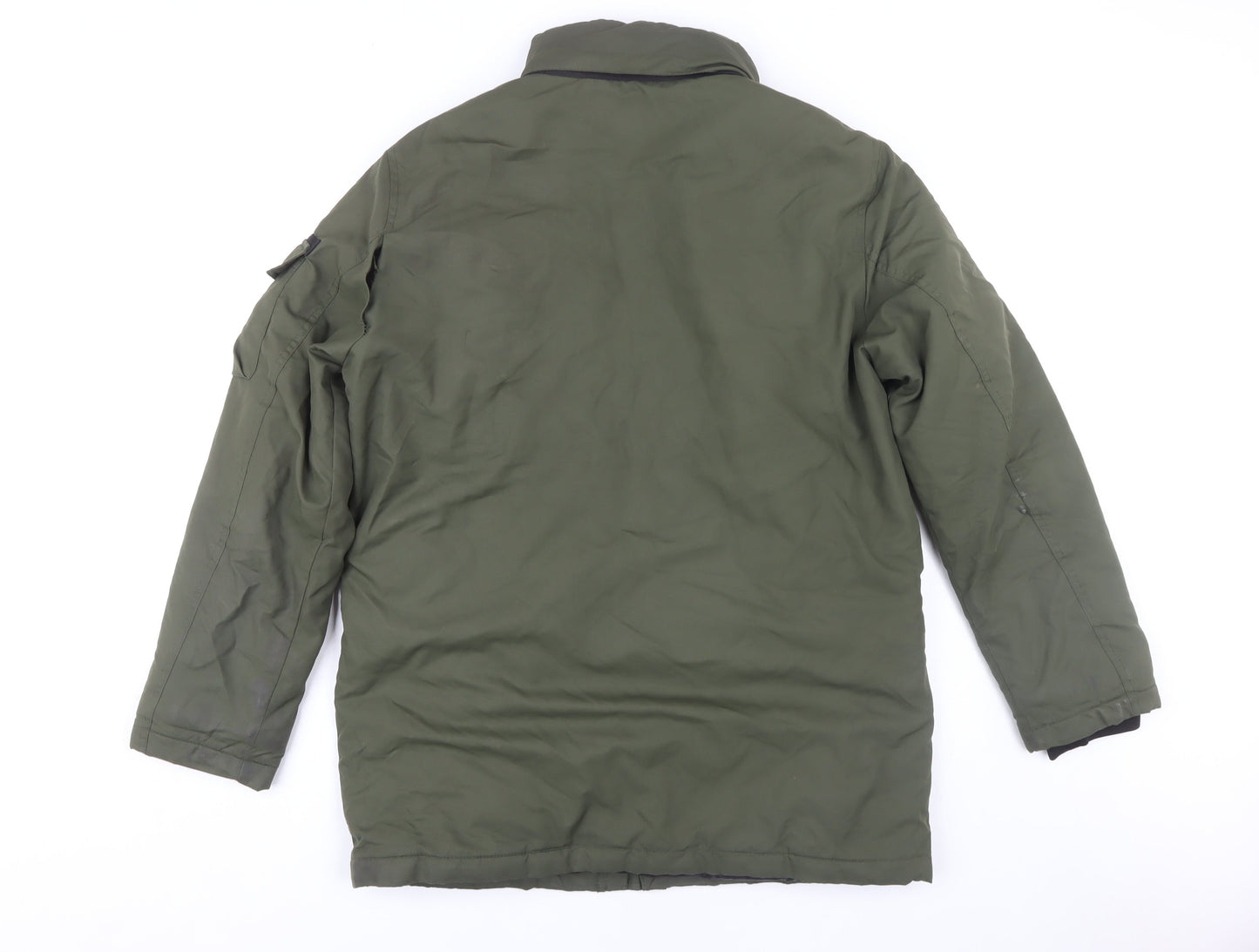 Jack & Jones Men's Green Military Jacket M