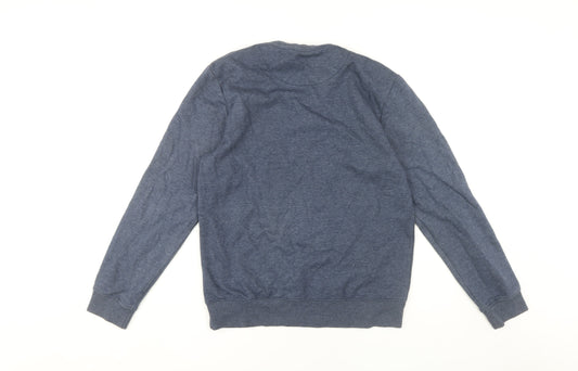 Coca-Cola Unisex Blue Pullover Christmas Sweatshirt S