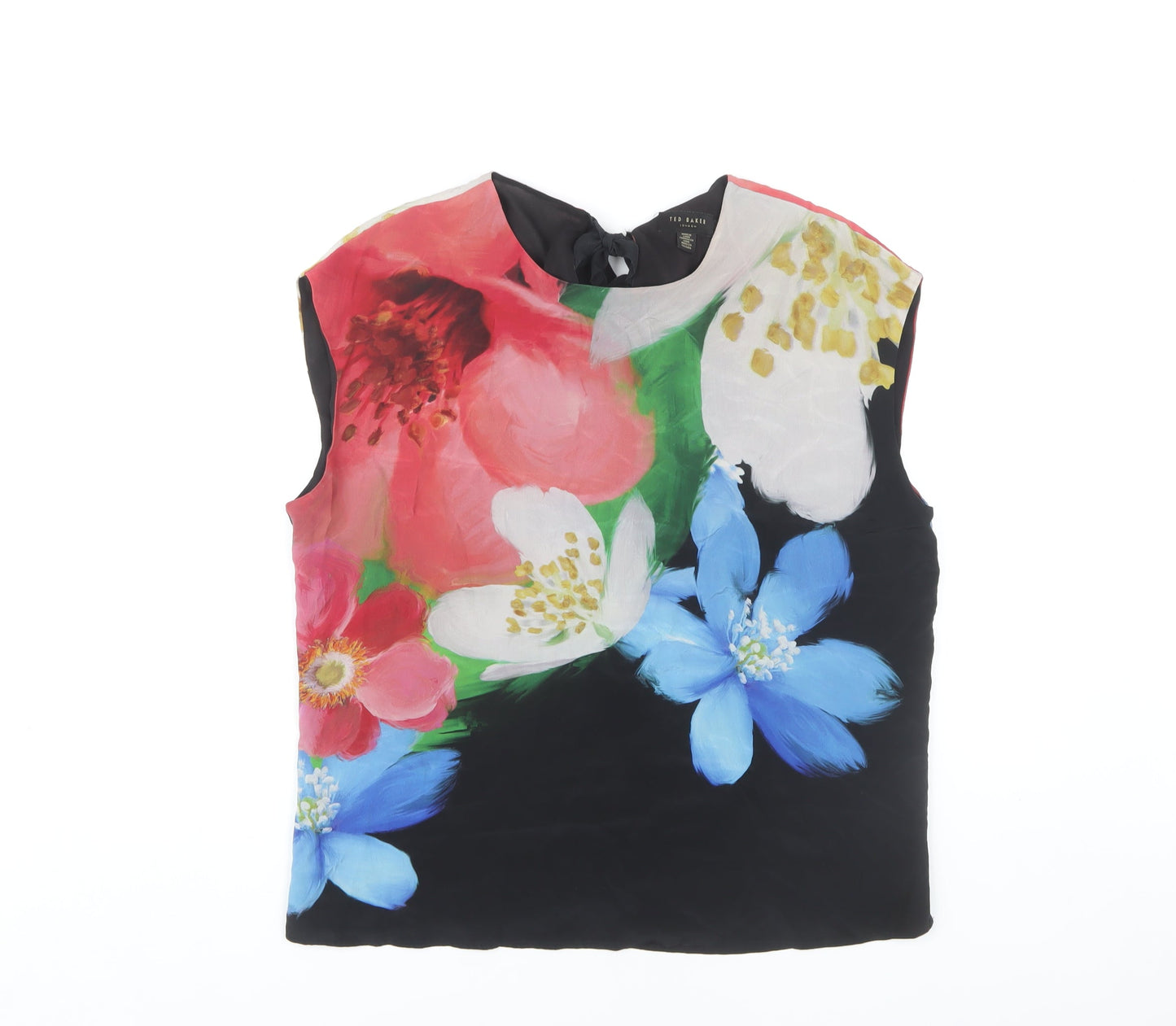 Ted Baker Women's Multicoloured Floral Blouse Size 12