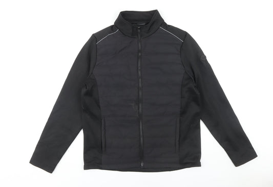 Trespass Men's Black M Basic Jacket, Regular Fit, Casual