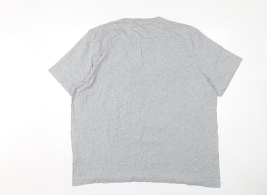 Top Gear Men's Grey 3XL T-Shirt Crew Neck Short Sleeve