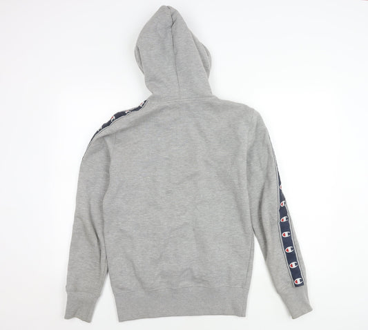 Champion Men's Grey Small Hoodie Jacket