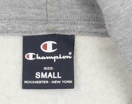 Champion Men's Grey Small Hoodie Jacket