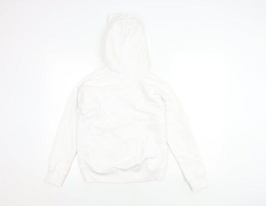 Converse Girls White Hoodie, Size 12-13, Pullover Style