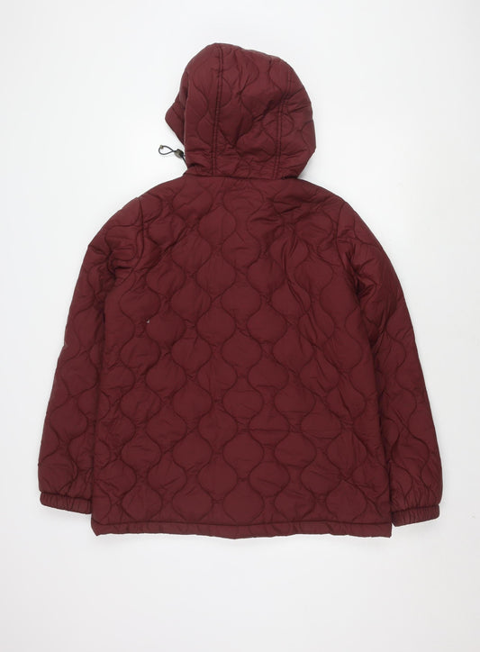 Fat Face Women's Quilted Red Jacket Size 2