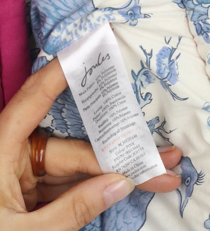 Joules Women's Pink Waistcoat Size 12