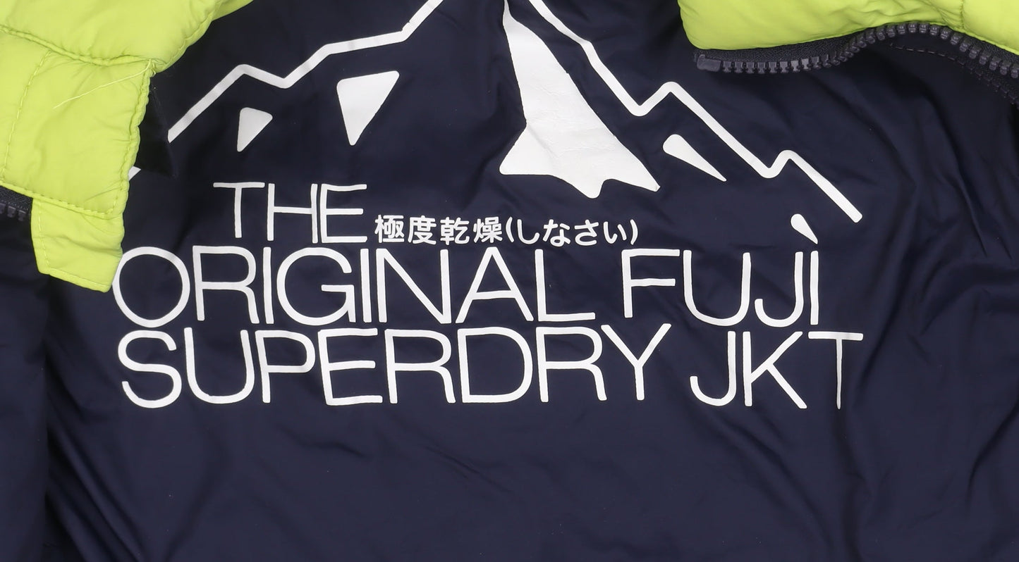 Superdry Women's Green S Puffer Jacket Winter