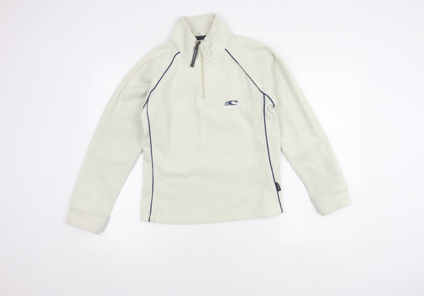 O'Neill Women's Ivory Fleece Pullover Sweatshirt S
