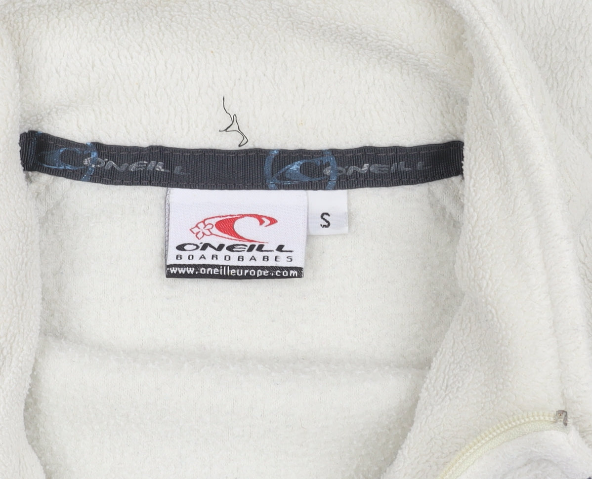O'Neill Women's Ivory Fleece Pullover Sweatshirt S