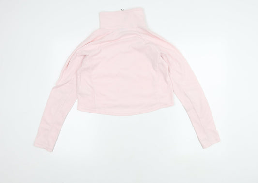 Columbia Women's Pink Fleece 1/2 Zip Pullover XS