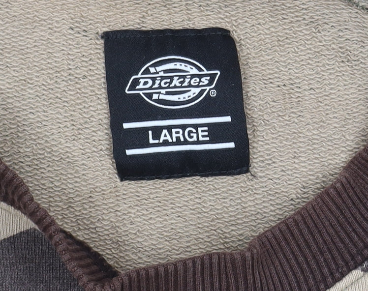 Dickies Men's Camouflage Sweatshirt Large Pullover