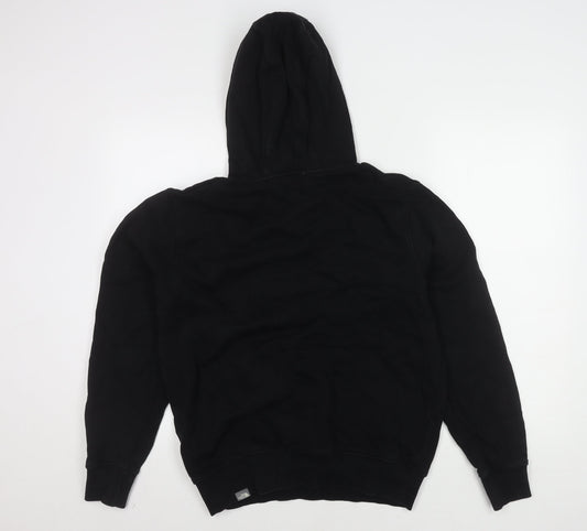 The North Face Men's Black Hoodie, Size S, Pullover, Logo