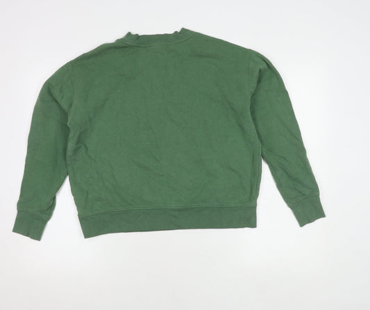 DKNY Jeans Women's Green Pullover Sweatshirt - S