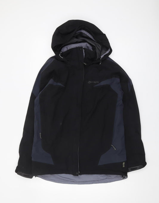 Sprayway Women's Black Parka Jacket Size 10