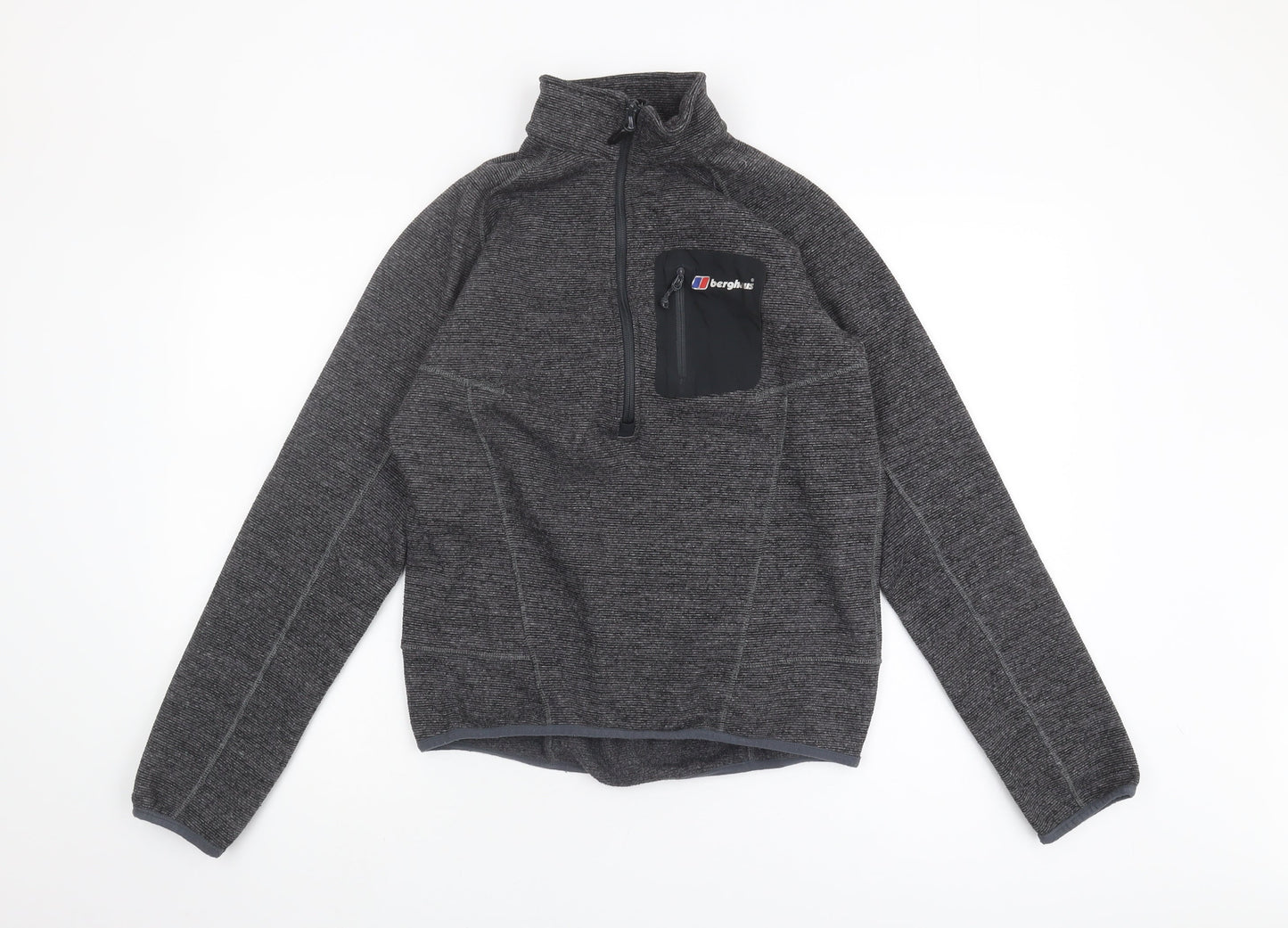 Berghaus Unisex Grey Fleece Pullover Sweatshirt S