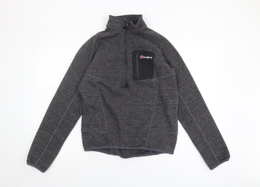 Berghaus Unisex Grey Fleece Pullover Sweatshirt S