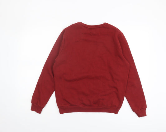 Harry Potter Women's Red Pullover Sweatshirt Size 8