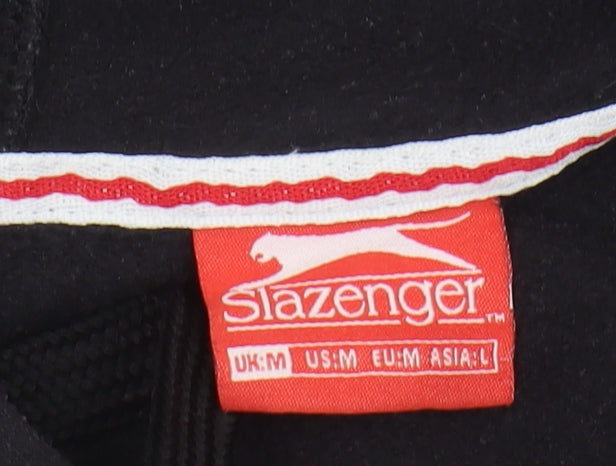Slazenger Men's Black Pullover Hoodie Size M