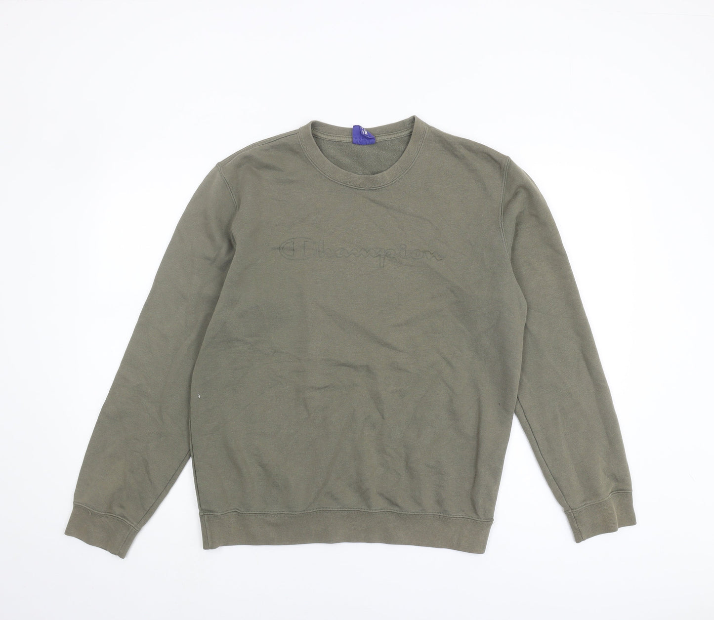 Champion Men's Green Medium Pullover Sweatshirt