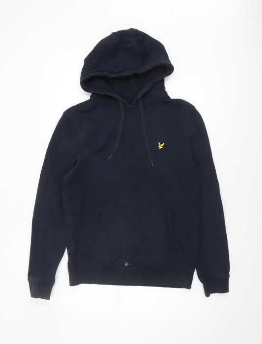 Lyle & Scott Men's Blue Hoodie M Pullover Style