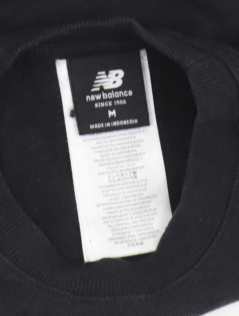 New Balance Black Pullover Unisex Sweatshirt M
