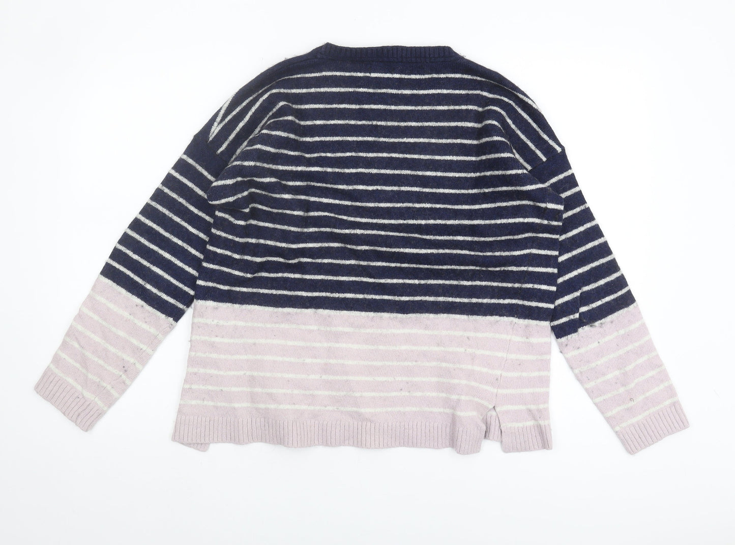 Fat Face Women's Multicoloured Striped Jumper Size 10