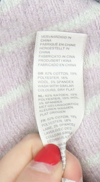 Fat Face Women's Multicoloured Striped Jumper Size 10