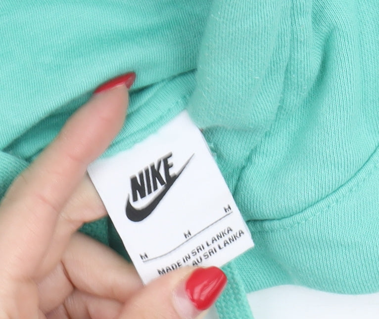 Nike Unisex Green Pullover Hoodie M