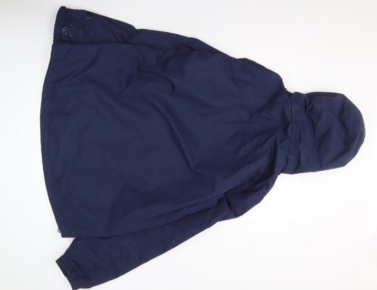 Peter Storm Men's Blue Waterproof XL Rain Coat Jacket