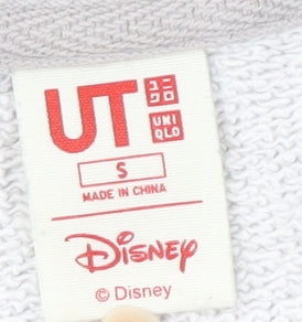 Disney Women's Grey Pullover Sweatshirt, S, Casual