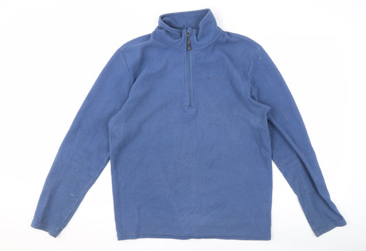 Peter Storm Men's Blue M Pullover Fleece with 1/2 Zip