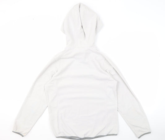 Womens UK 12 Regular TOG24 White Pullover Hoodie