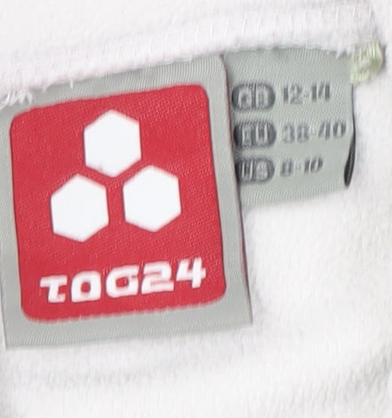 TOG24 Women's White Pullover Hoodie Size 12