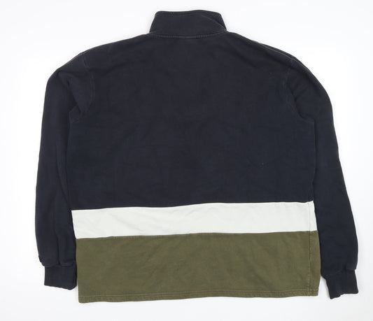 Ellesse Men's Multicoloured L 1/4 Zip Sweatshirt