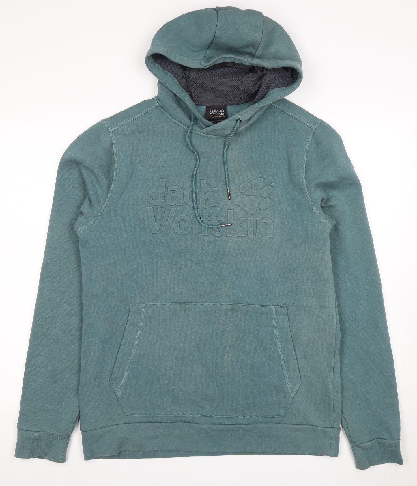 Jack Wolfskin Men's Green Pullover Hoodie M