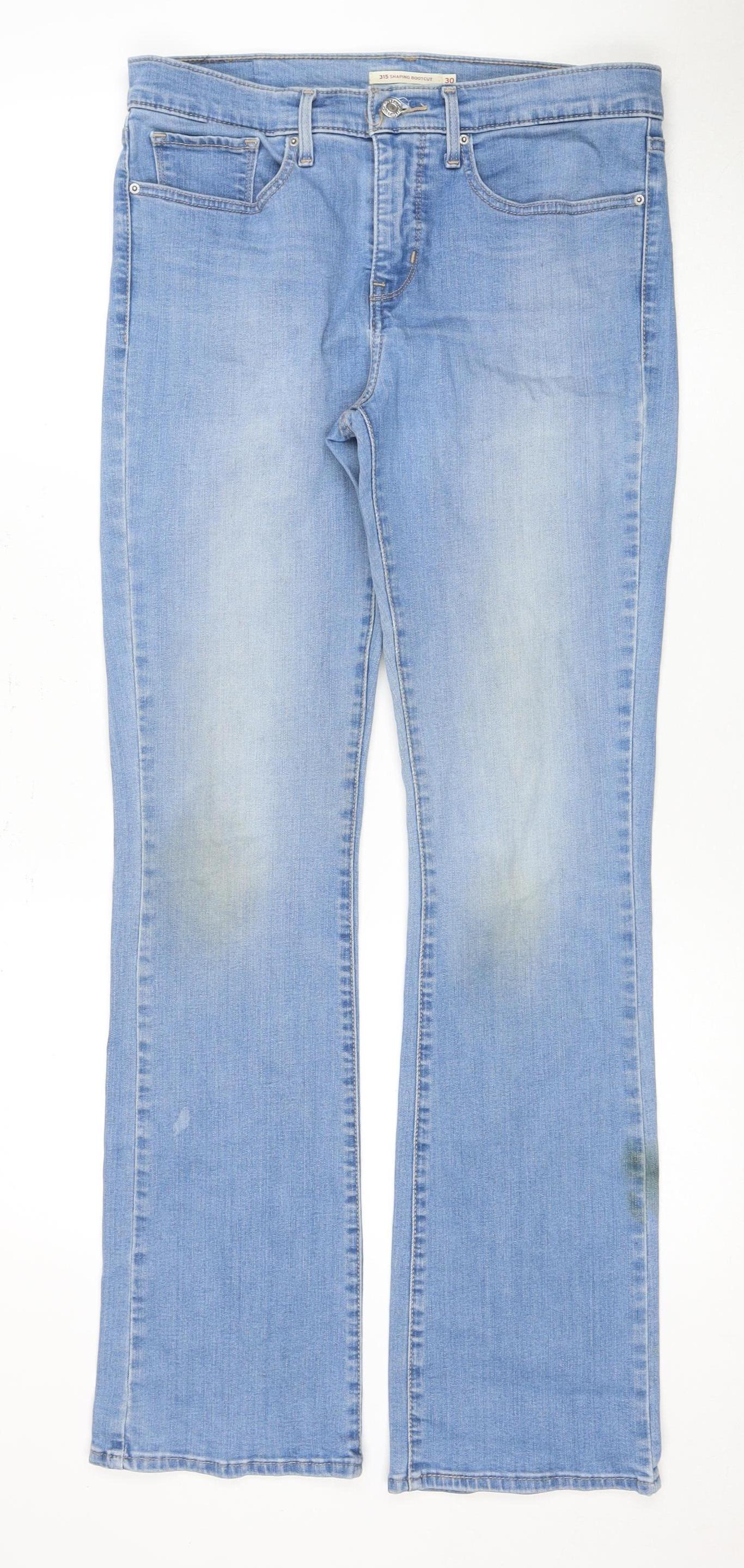Levi Strauss Women’s Blue Bootcut Shaping Jeans Size 30