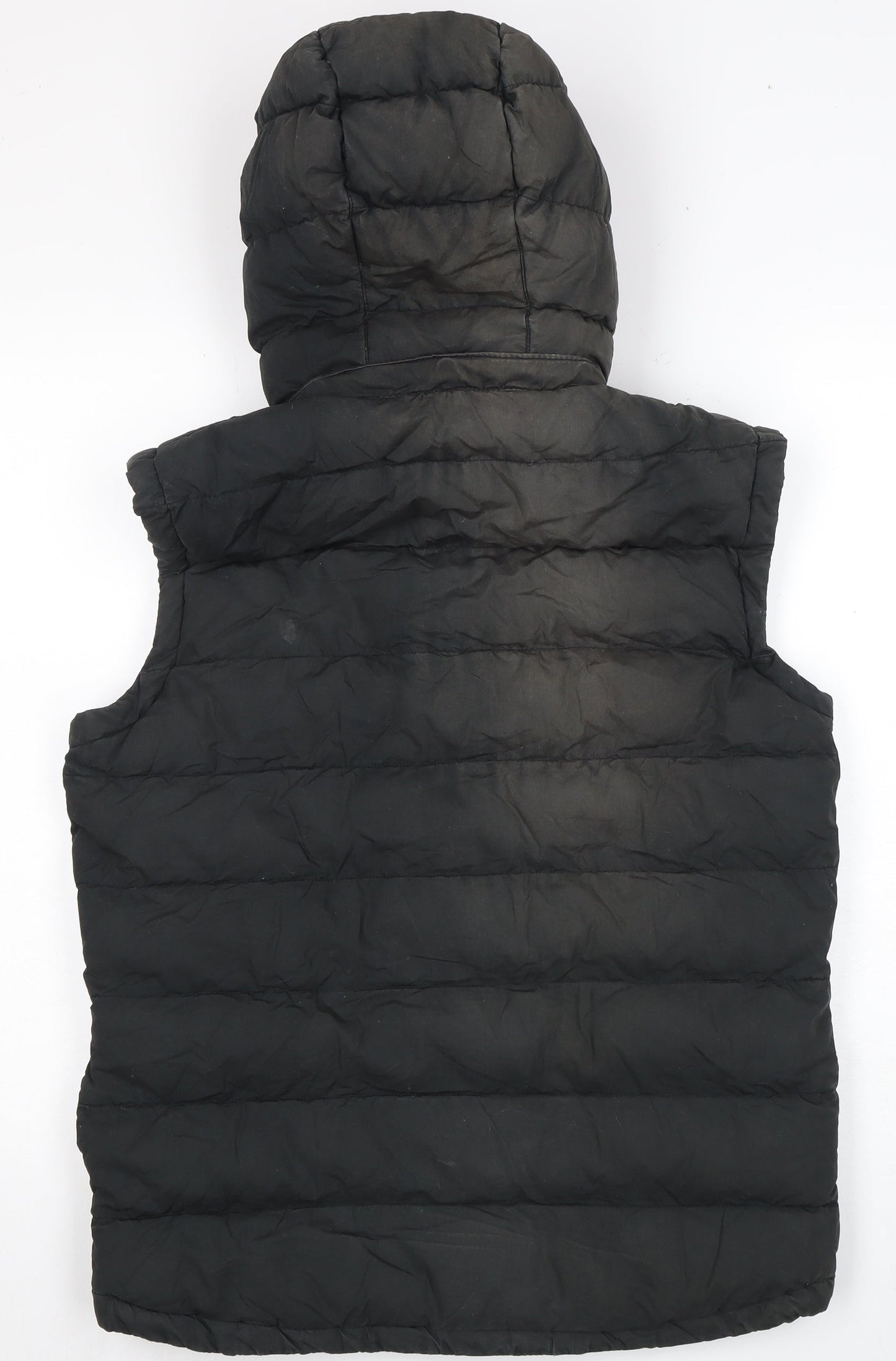 Jack Wills Women's Black Puffer Jacket M