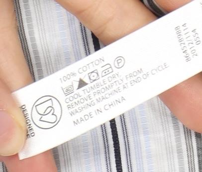 Jeff Banks Men's L White Striped Dress Shirt