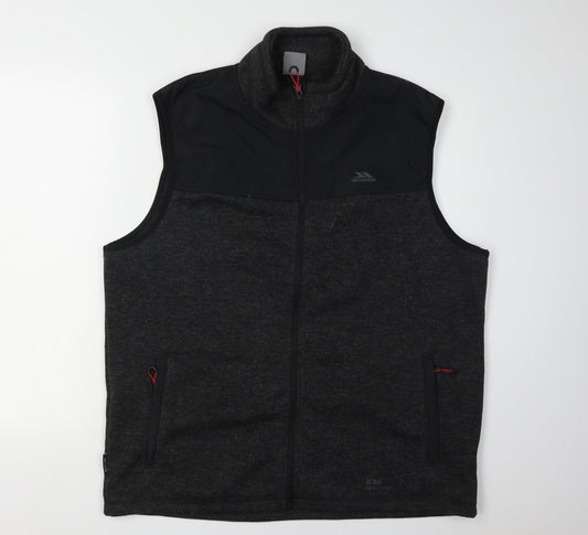 Trespass Men's XL Black Basic Jacket Waistcoat