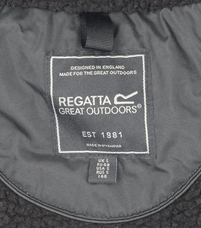 Regatta Men's Black S Parka Jacket - Hooded & Waterproof