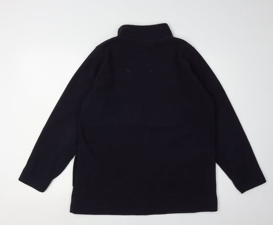 EWM Women's Black Basic Jacket, Size M, Full Zip Casual