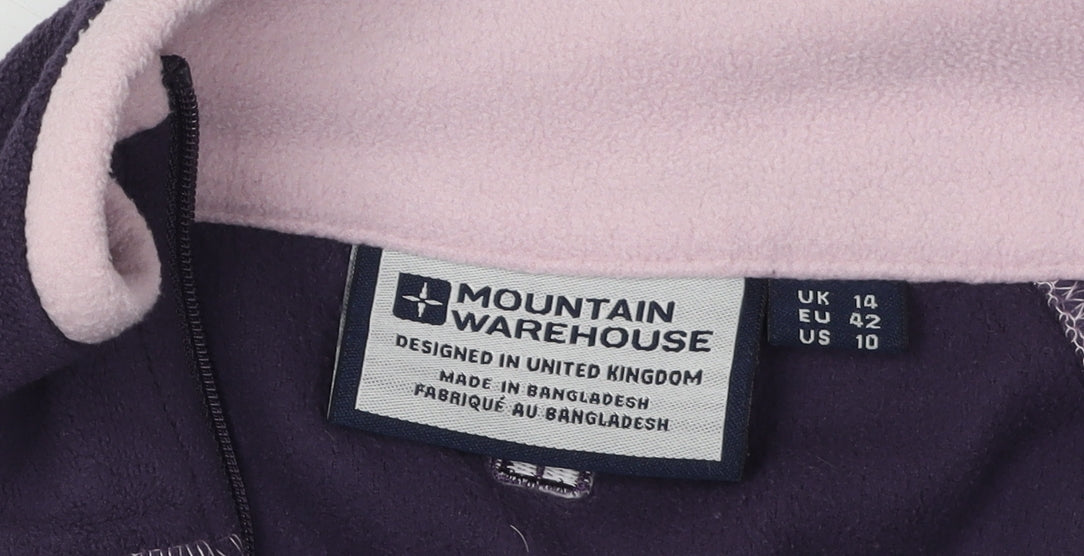 Mountain Warehouse Purple Sweatshirt Women Size 14