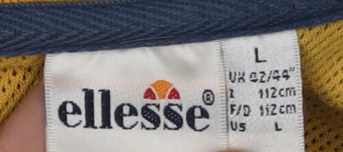 Ellesse Men's Blue Full Zip Sweatshirt, Size L