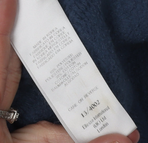 Ellesse Men's Blue Full Zip Sweatshirt, Size L